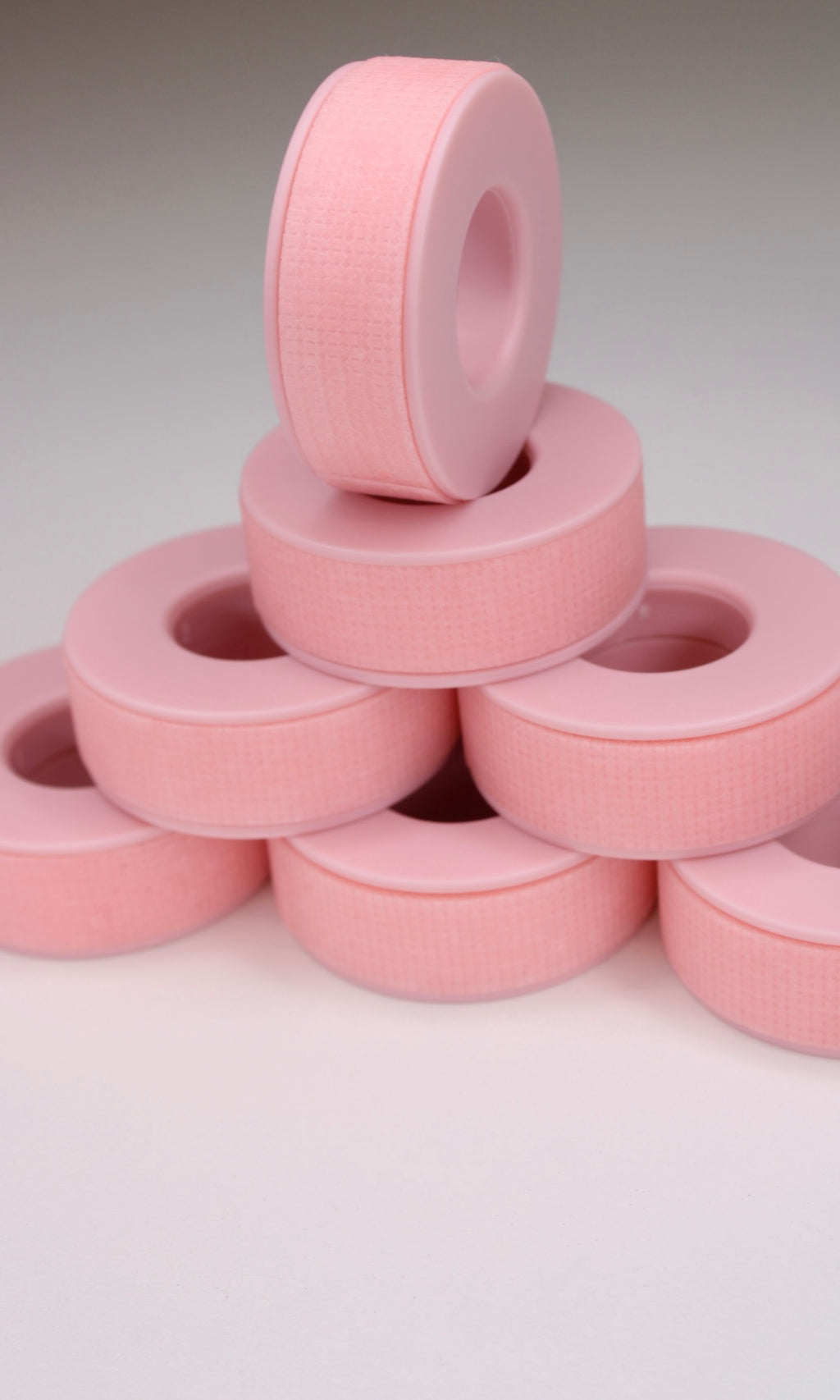 Silicone lash tape